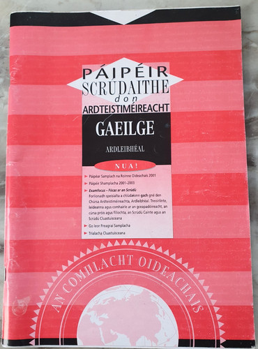 Leaving cert gaeilge - cert,