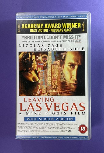 Leaving las vegas vhs - las, vhs,
