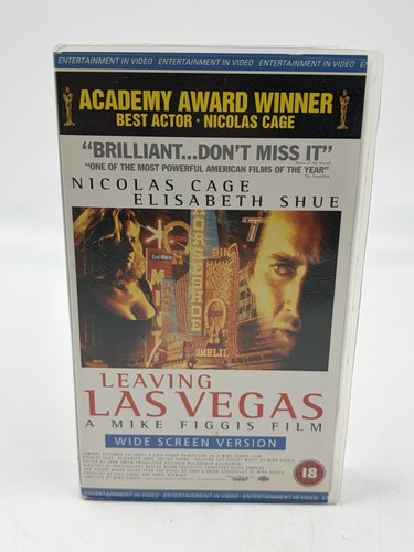 Leaving las vegas vhs pal - vegas,