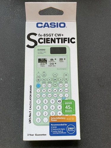 Casio 85gtcw scientific - fx-85gtcw,